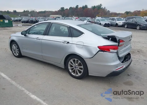 2019 Ford Fusion Hybrid Se из США, поврежденный, VIN 3FA6P0LU7KR156775
